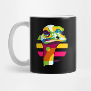 Ostrich Head Mug